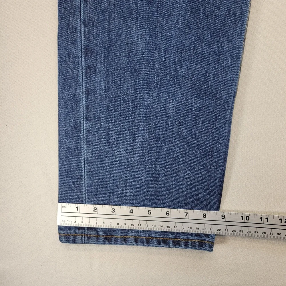 Levi's‎ 505 Jeans Mens 38x30 Blue Regular Straight Medium Wash Denim